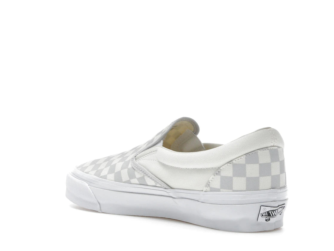 Vans Slip-On Checkerboard Lunar Rock Grey - vue secondaire B