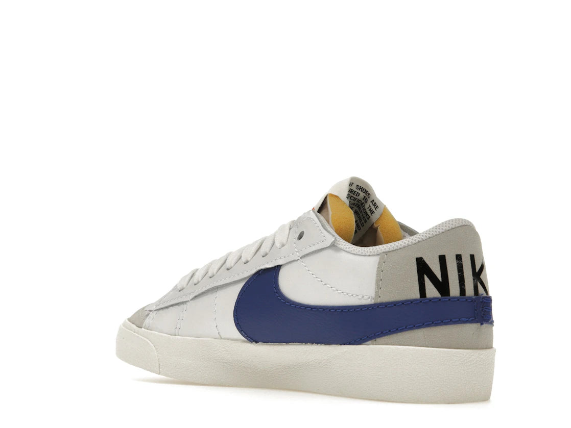 Nike Blazer Low 77 Jumbo White Old Royal - vue secondaire B