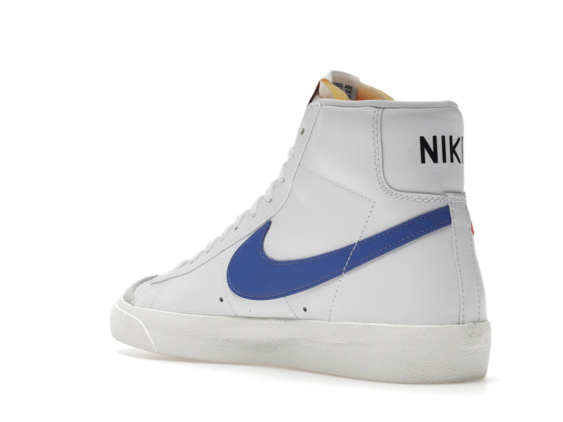 Nike Blazer Mid 77 Vintage Mismatched Swoosh Blue Red - vue secondaire B