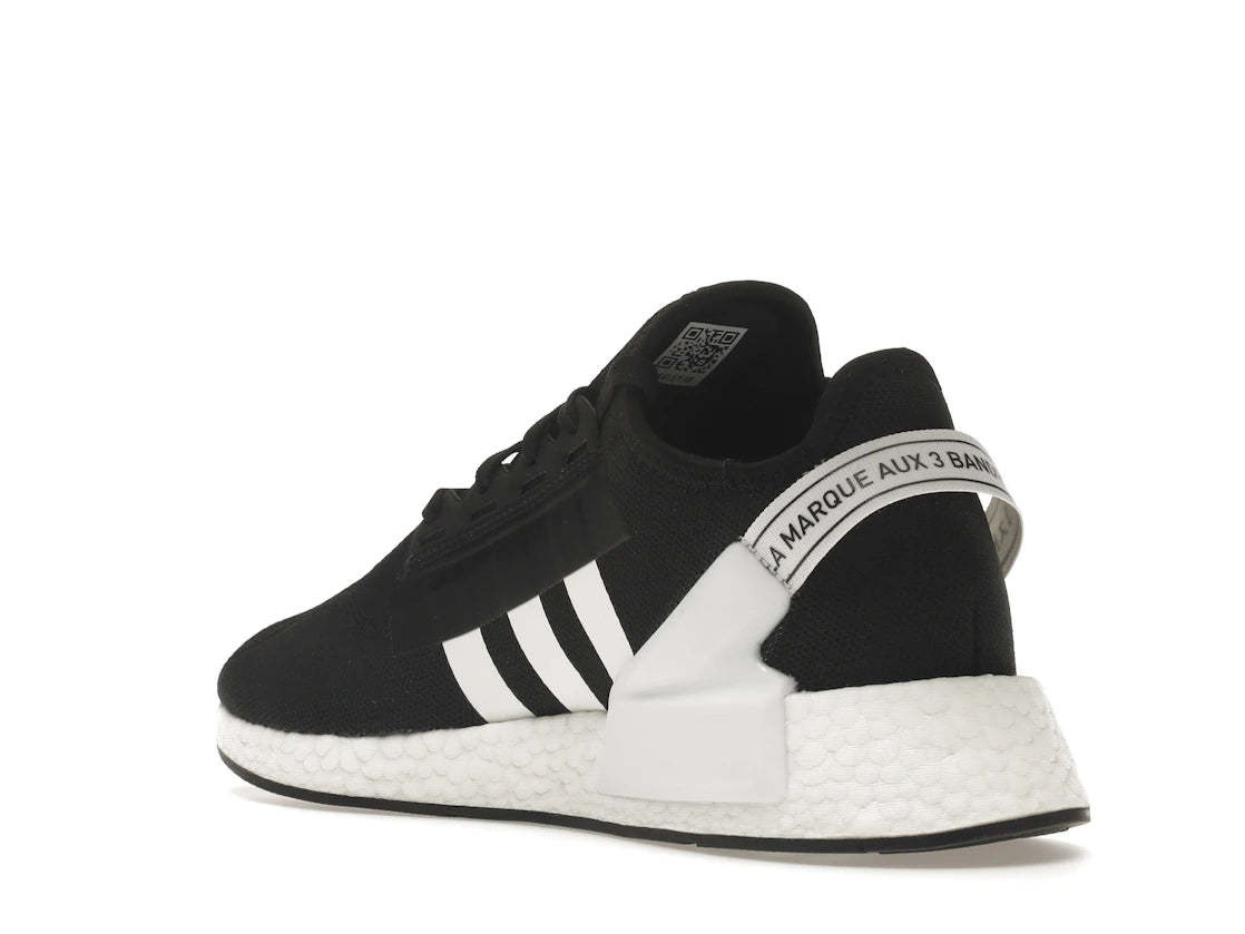 adidas NMD R1 V2 Black White - vue secondaire B