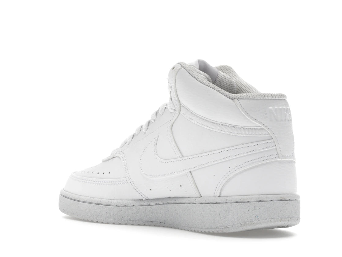 Nike Court Vision Mid Next Nature Triple White - vue secondaire B