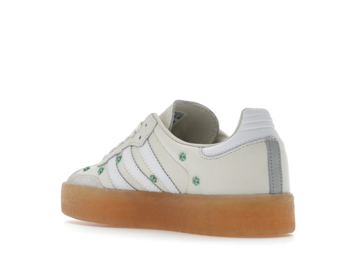 adidas Sambae Off White Cloud White Clear Mint (Women's) - vue secondaire B