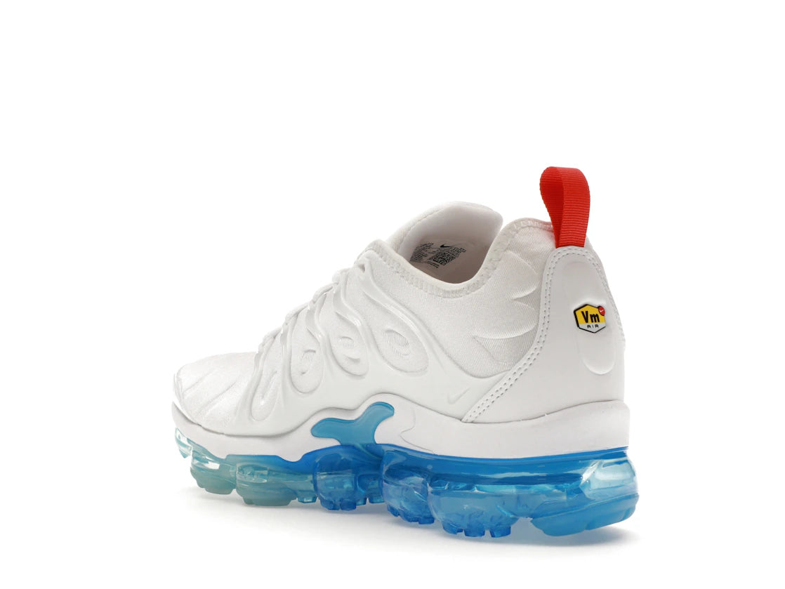 Nike Air VaporMax Plus White Red Blue - vue secondaire B