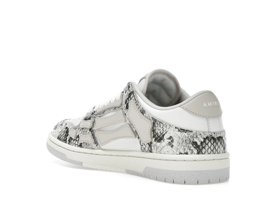 AMIRI Skel Top Low Snake Alabaster - vue secondaire B