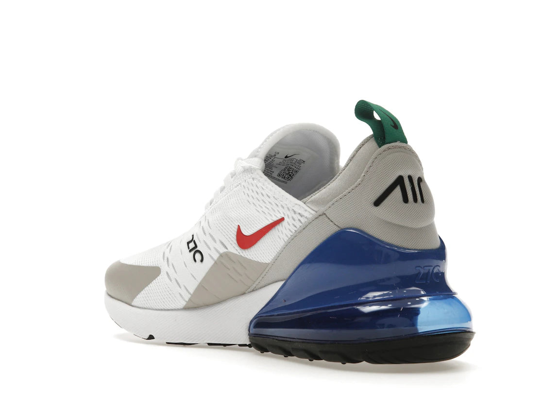 Nike Air Max 270 White Game Royal - vue secondaire B