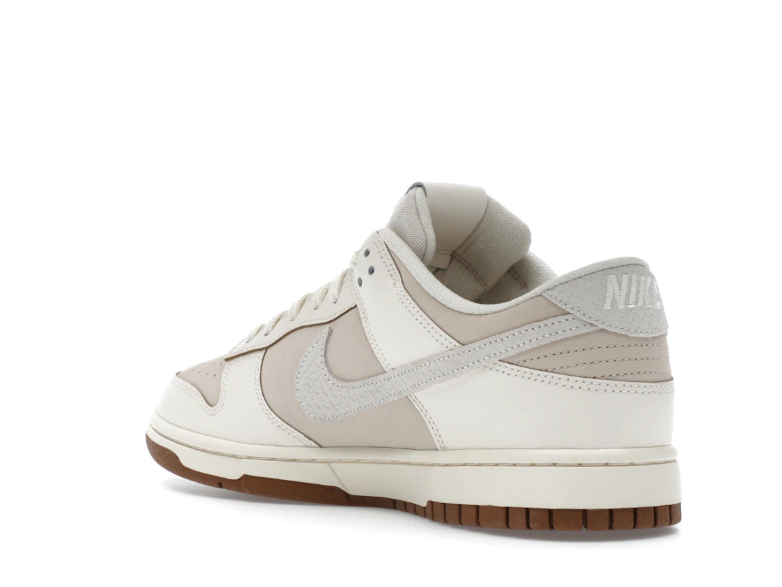 Nike Dunk Low Retro Pearl White Pale Ivory Light British Tan Sail - vue secondaire B