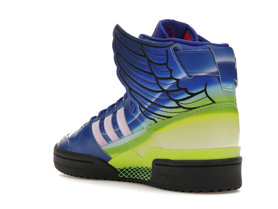 adidas Forum Motorsport Wings 4.0 Jeremy Scott Blue Gradient - vue secondaire B