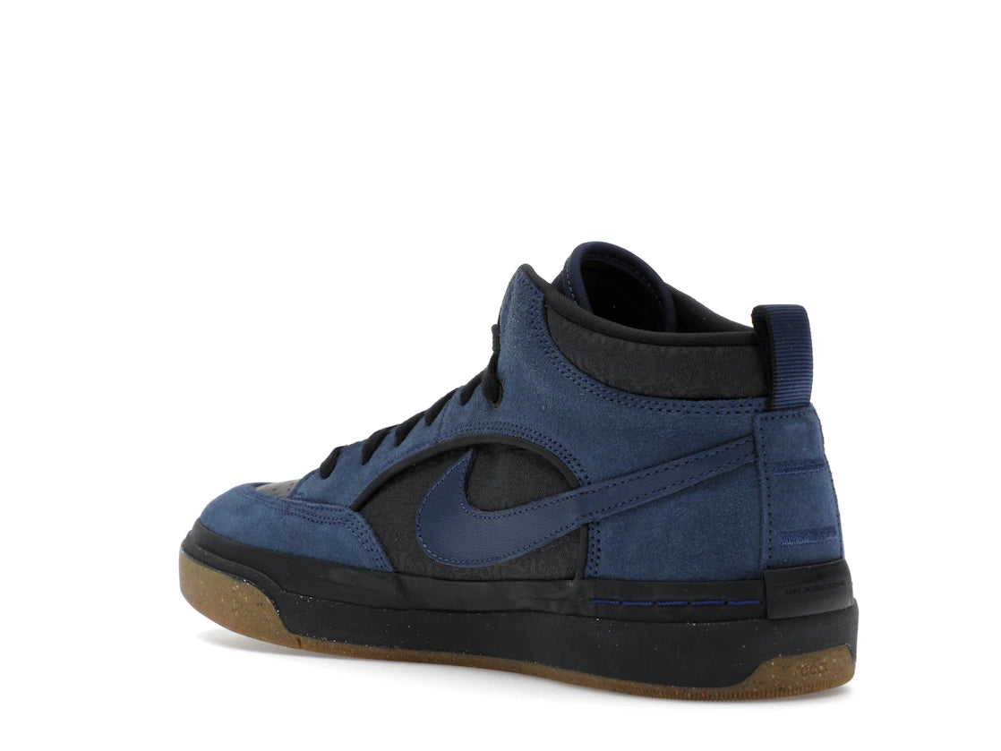 Nike SB React Leo Navy Black Anthracite - vue secondaire B
