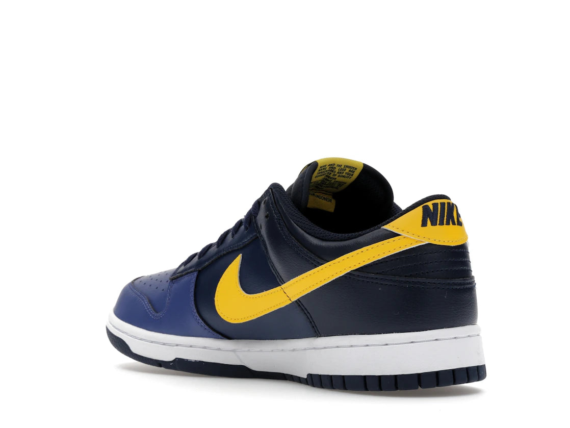 Nike Dunk Low Retro Blue Legend Varsity Maize - vue secondaire B