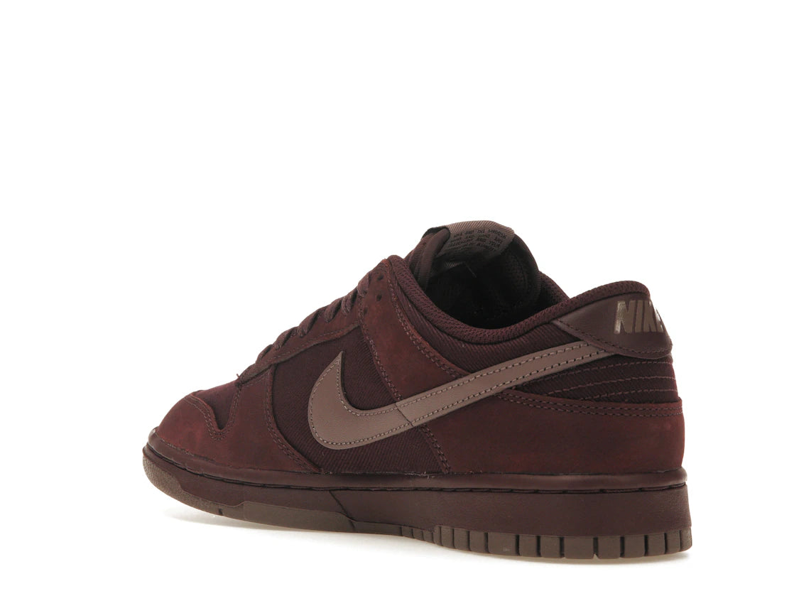 Nike Dunk Low Retro Premium Burgundy Crush - vue secondaire B