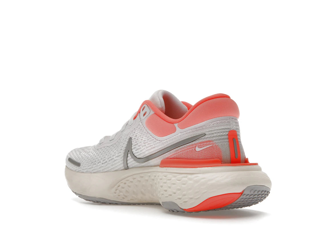 Nike ZoomX Invincible Run Flyknit White Bright Mango (Women's) - vue secondaire B