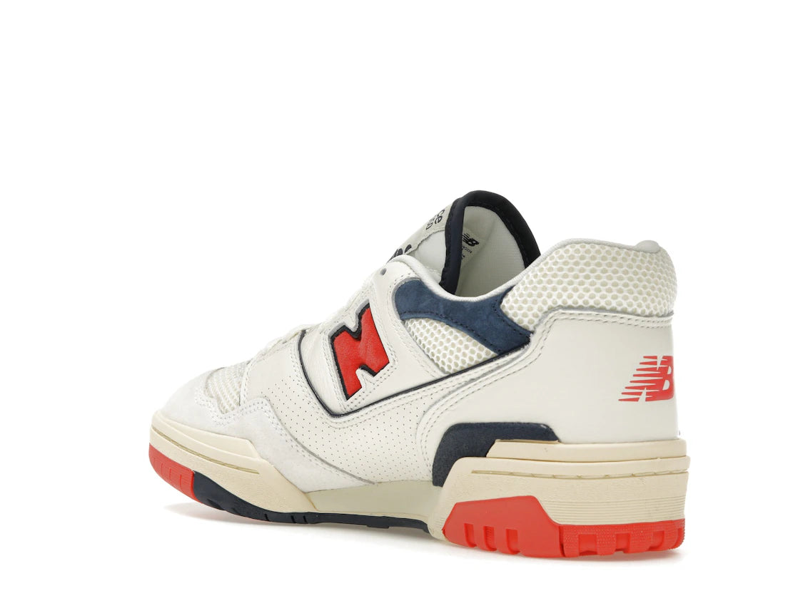 New Balance 550 Sea Salt Pack Blast Red