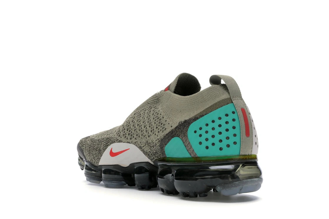 Nike Air VaporMax Moc 2 Neutral Olive Habanero Red - vue secondaire B