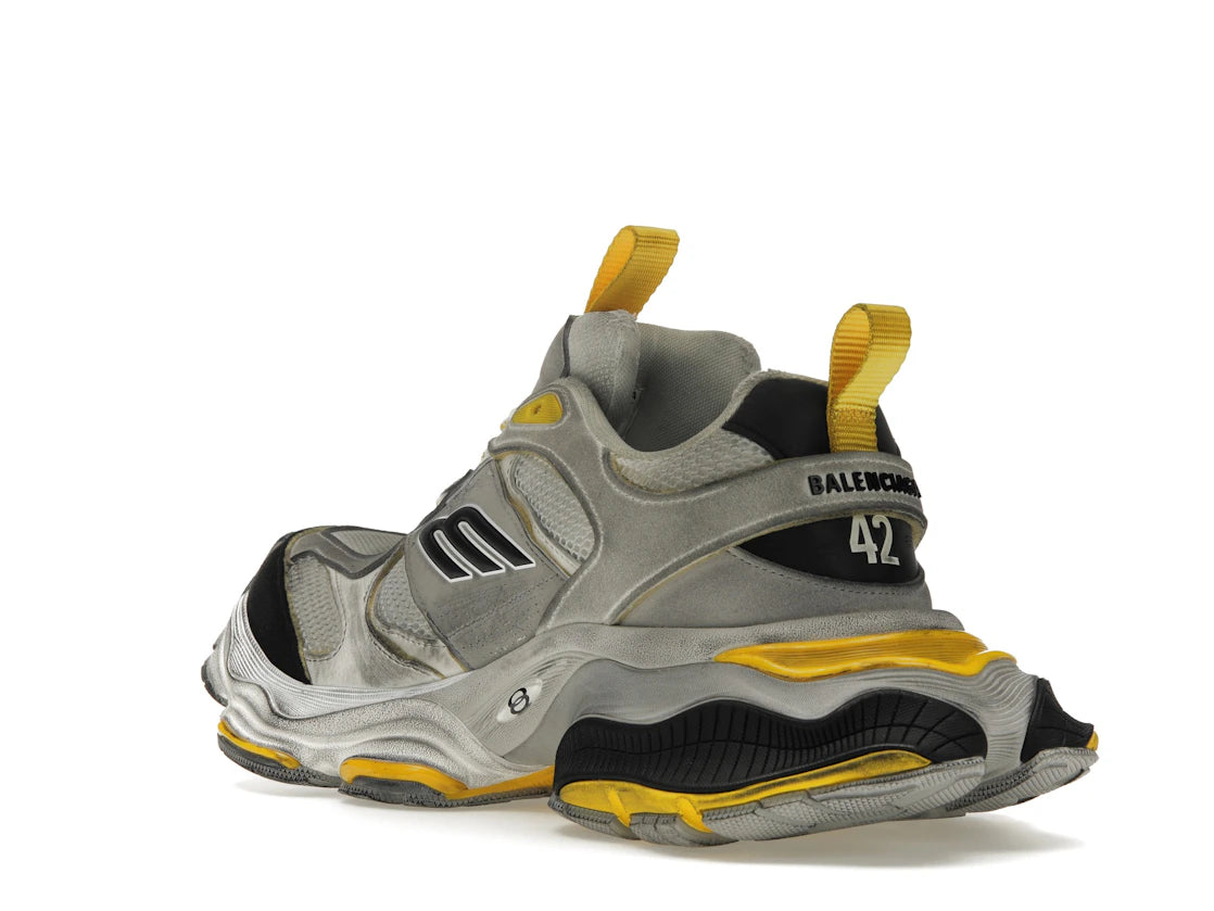 Balenciaga Cargo Sneaker Grey Black Yellow - vue secondaire B