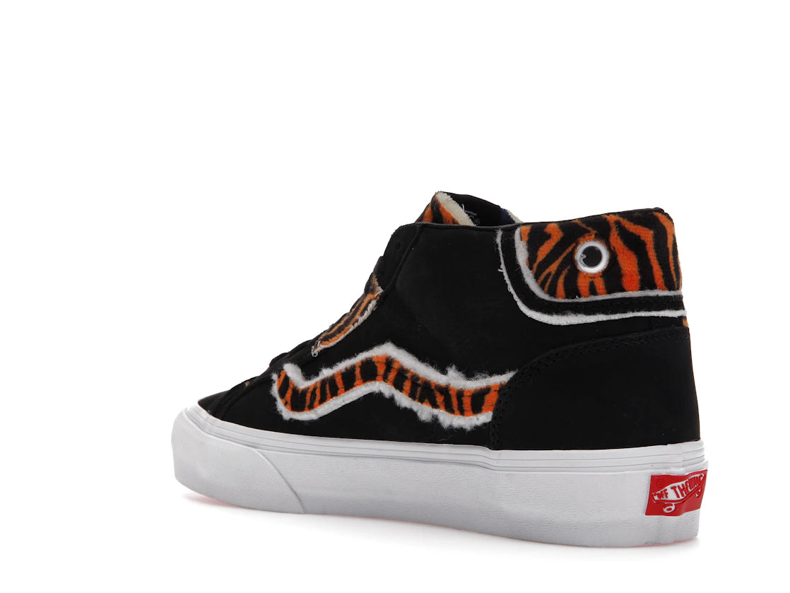 Vans Mid Zoo Skool Unstuffed Animal Tiger - vue secondaire B