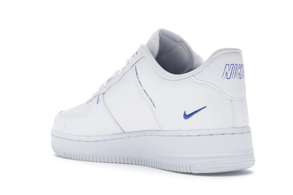 Nike Air Force 1 Low Sketch White Royal - vue secondaire B