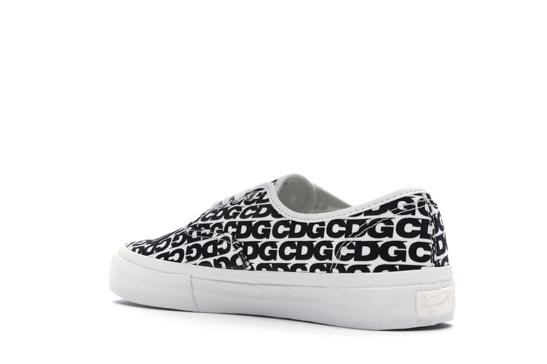 Vans Authentic Comme des Garcons White Heel Tab - vue secondaire B