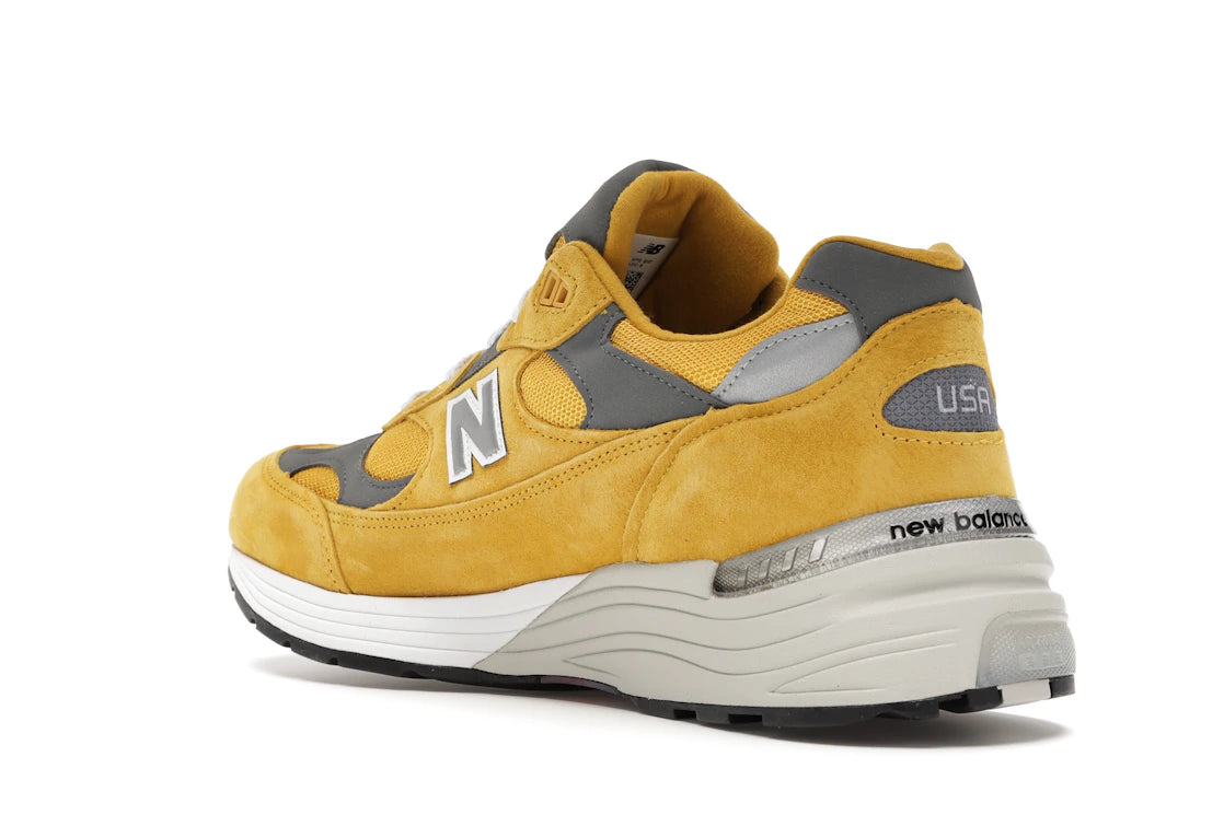 New Balance 992 Yellow Grey - vue secondaire B
