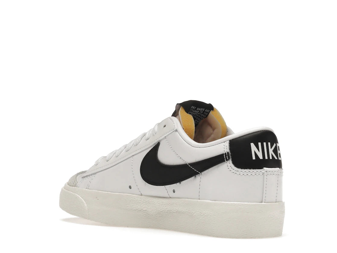 Nike Blazer Low 77 Weiß Schwarz (Damen) - vue secondaire B