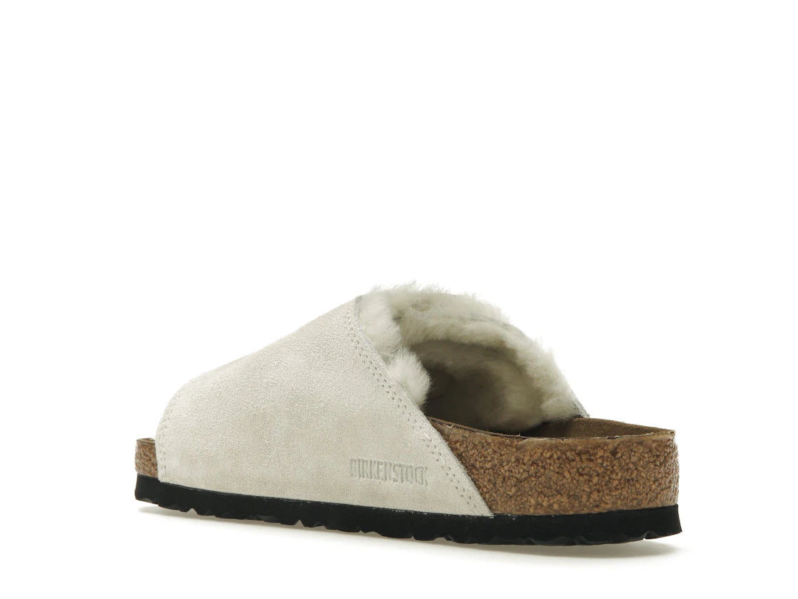 Birkenstock Solana Shearling Slide Stussy Bone - vue secondaire B