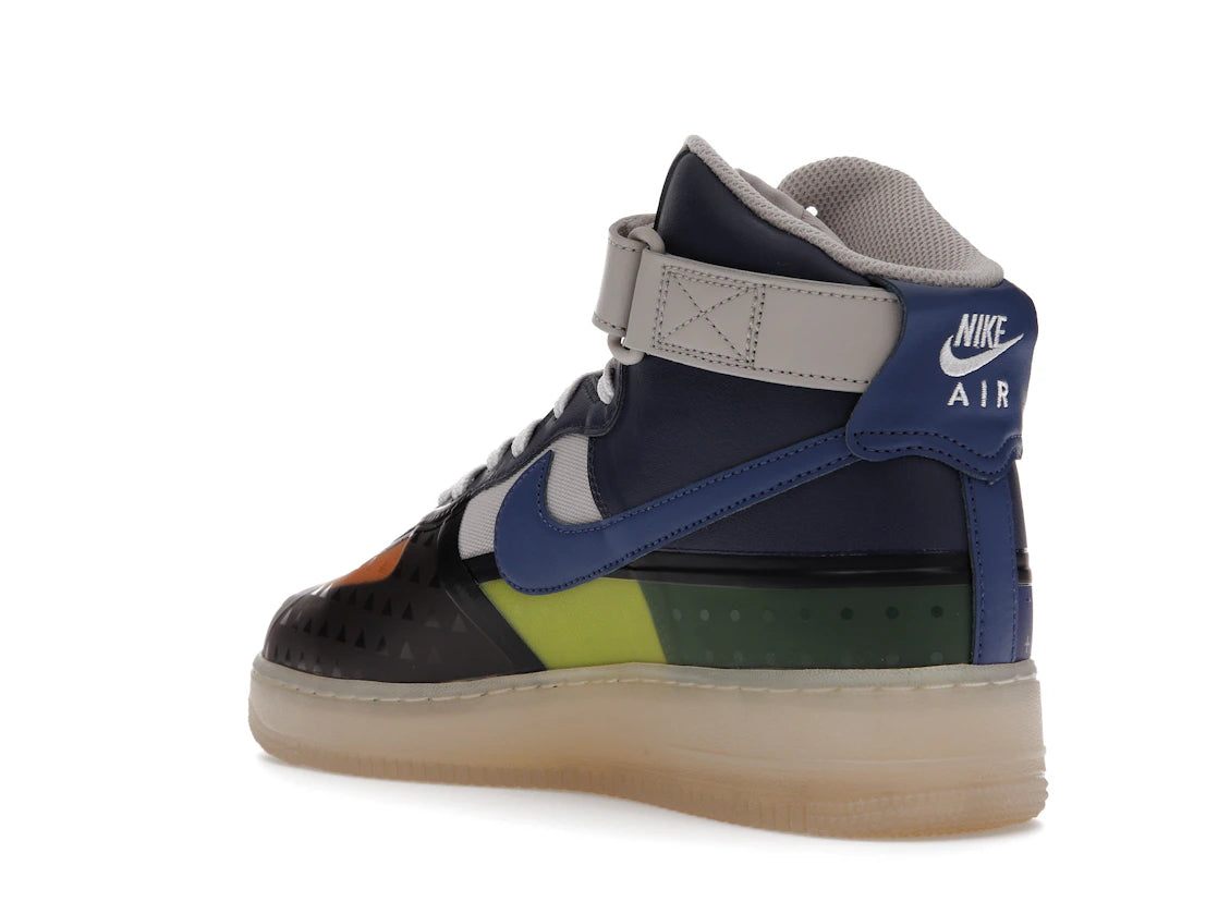Nike Air Force 1 High '07 Premium Thunder Blue Pink Prime - vue secondaire B
