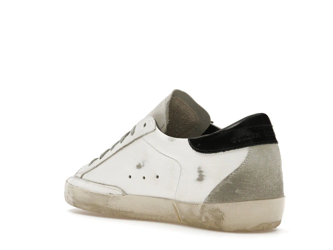Golden Goose Super-Star Weiß Schwarz (Damen) - vue secondaire B
