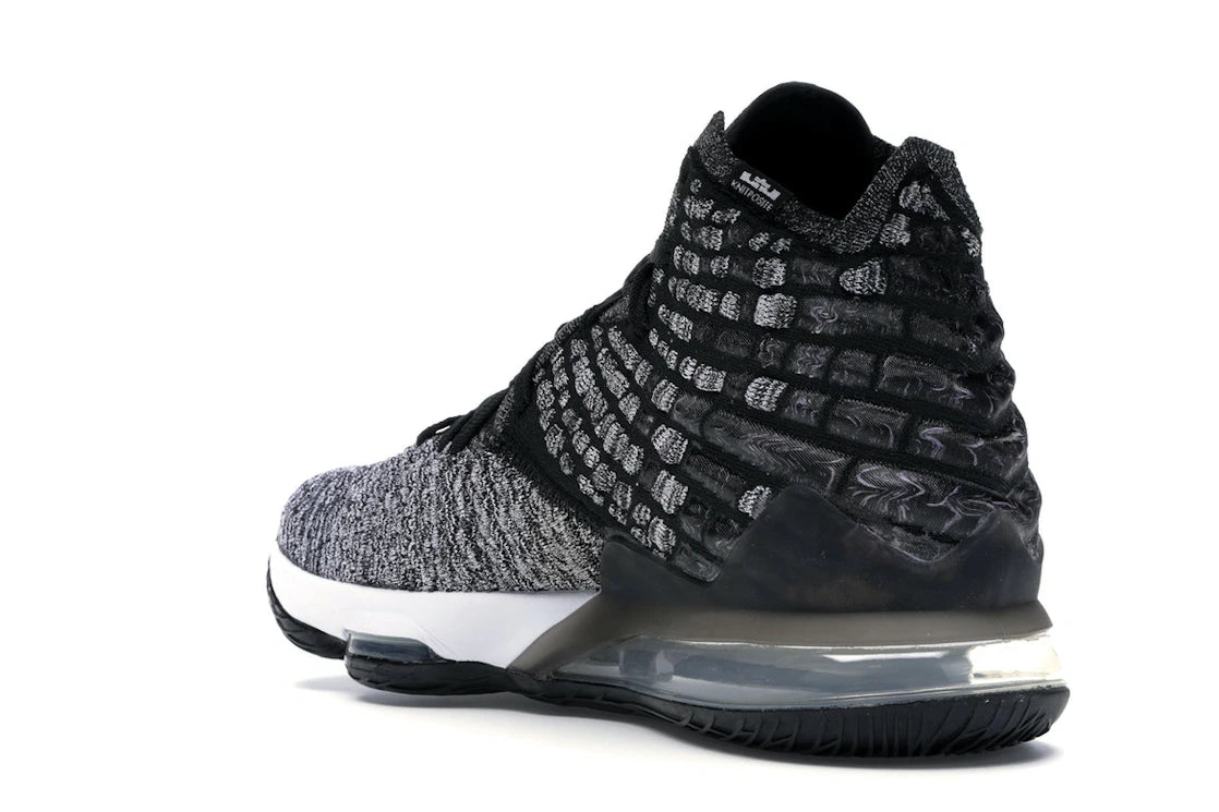 Nike LeBron 17 Black White - vue secondaire B