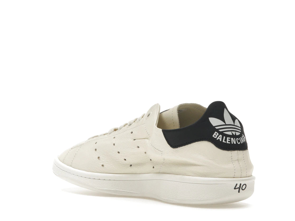 Balenciaga x adidas Stan Smith Off White Black (Women's) - vue secondaire B