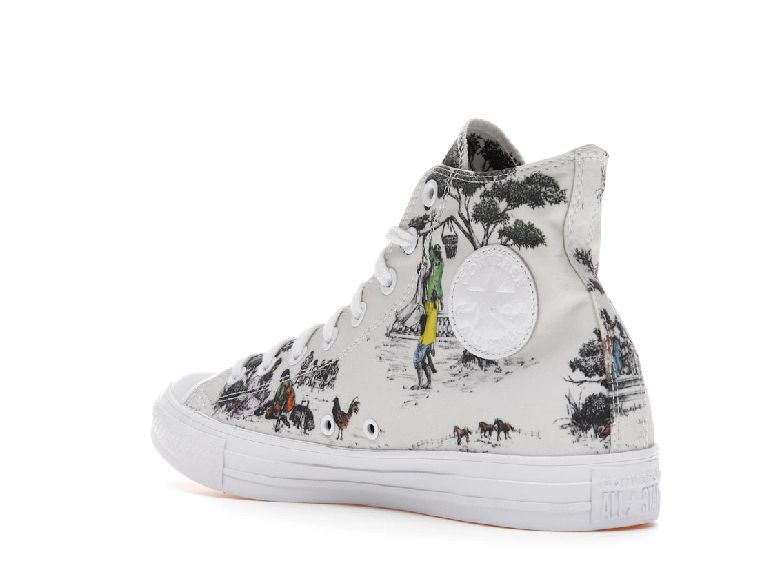 Converse Chuck Taylor All Star Hi Union Sheila Bridges Harlem Toile - vue secondaire B