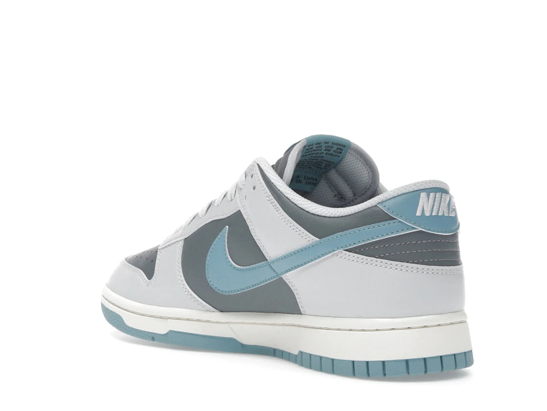Nike Dunk Low Retro Photon Dust Denim Turquoise - vue secondaire B