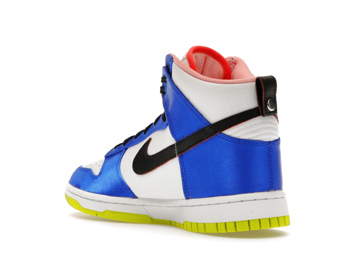 Nike Dunk High Blue Satin (Women's) - vue secondaire B