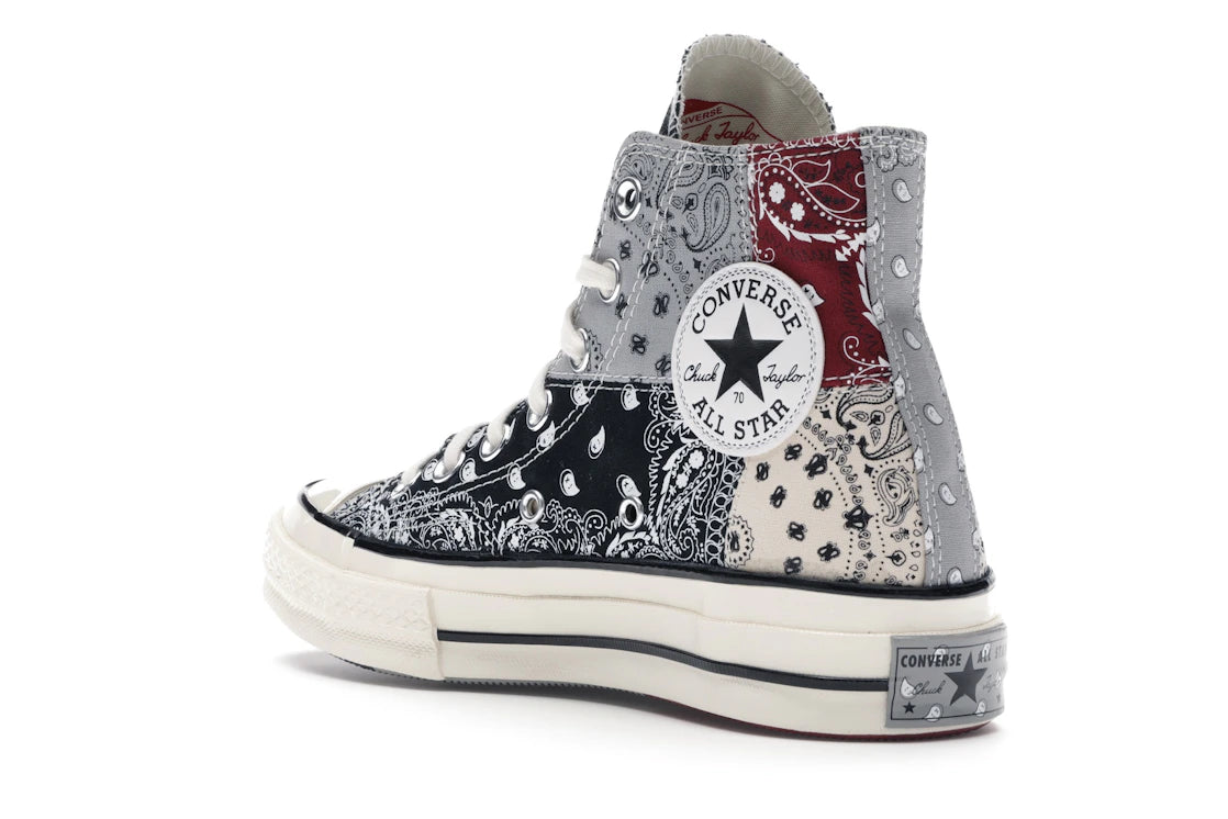 Converse Chuck Taylor All Star 70 Hi Offspring Paisley Black - vue secondaire B