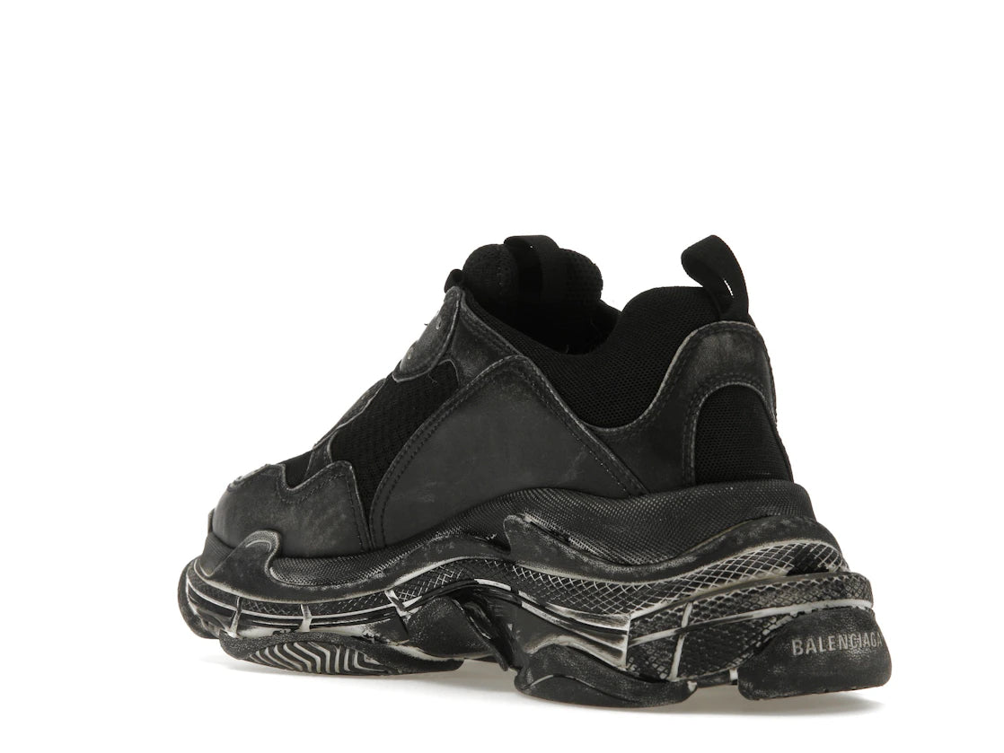Balenciaga Triple S Faded Black - vue secondaire B