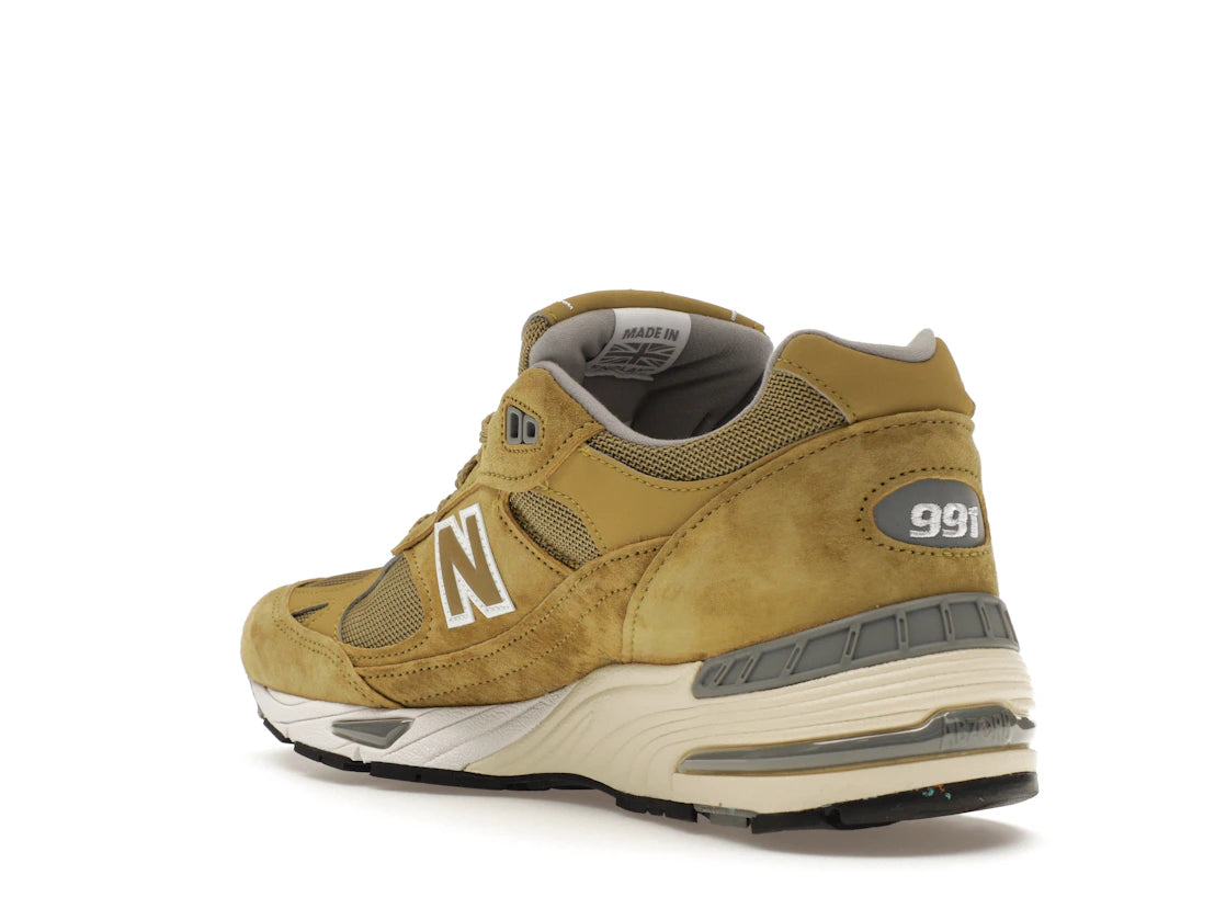 New Balance 991 MiUK Green Moss Cloud Cream - vue secondaire B