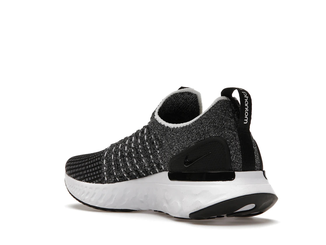 Nike React Phantom Run Flyknit 2 Oreo (Women's) - vue secondaire B