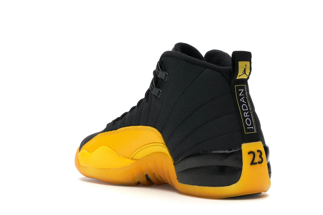 Jordan 12 Retro Black University Gold (GS) - vue secondaire B