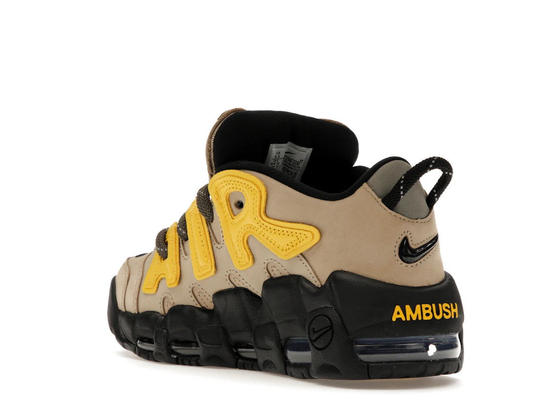 Nike Air More Uptempo Low AMBUSH Vivid Sulfur Limestone - vue secondaire B