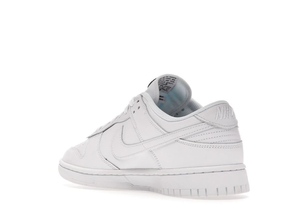 Nike Dunk Low Triple White (2021) (Women's) - vue secondaire B
