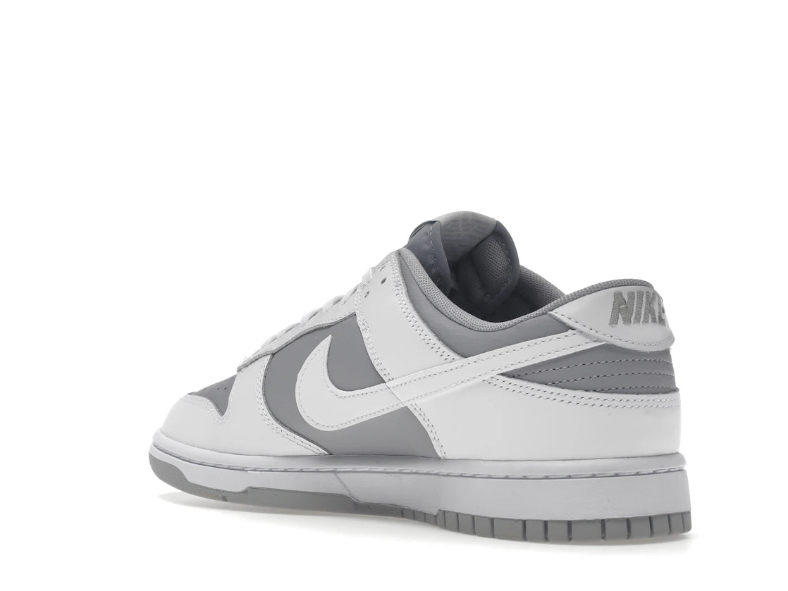 Nike Dunk Low Retro White Grey - vue secondaire B
