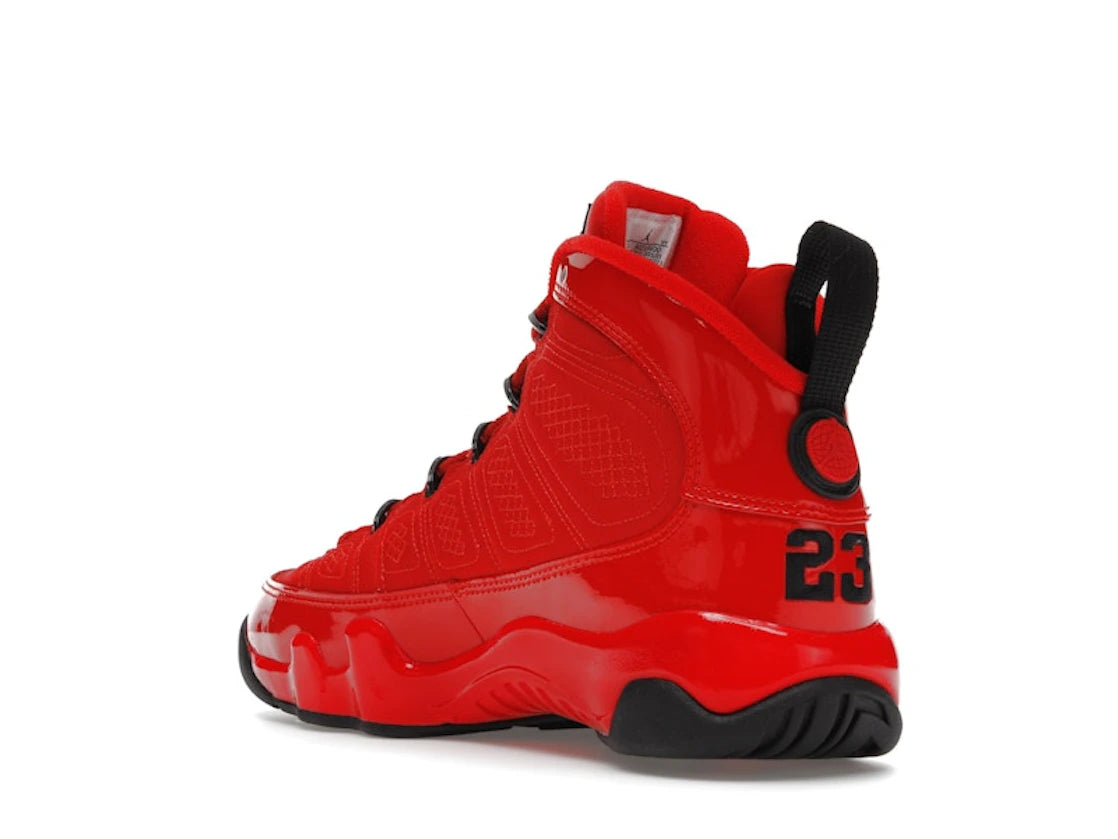Jordan 9 Retro Chile Red (GS) - vue secondaire B
