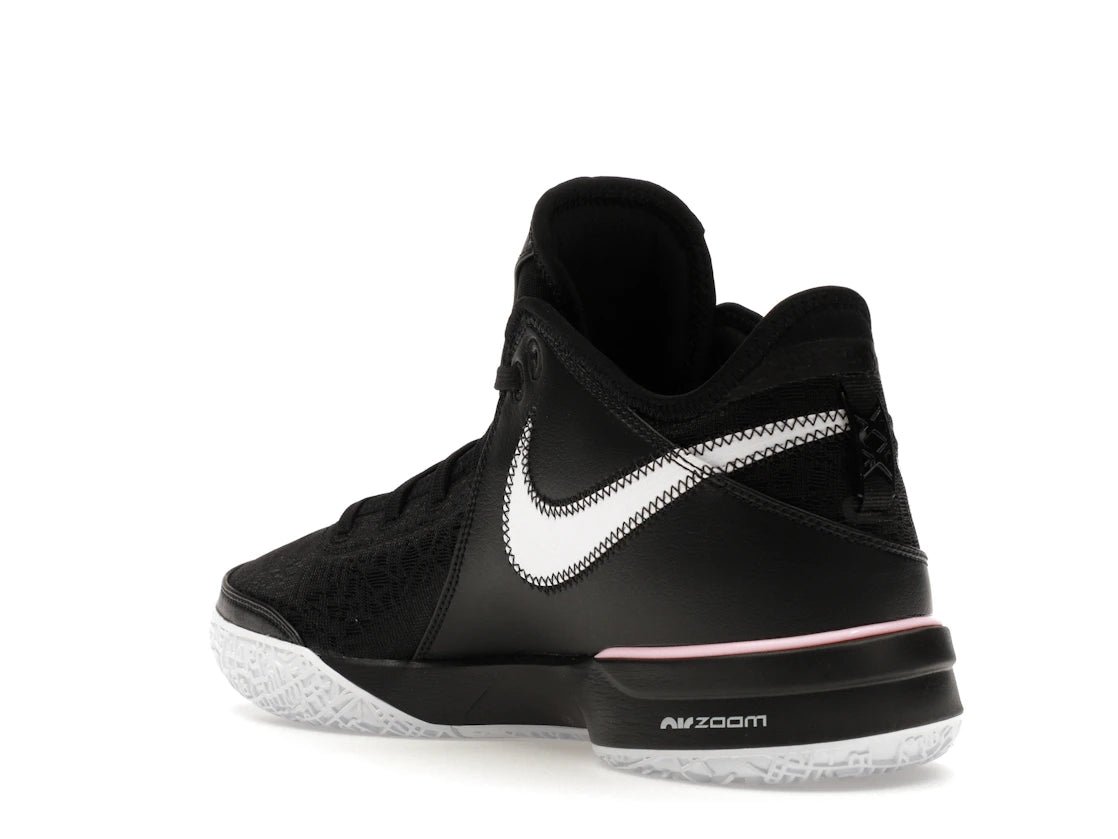 Nike Zoom LeBron NXXT Gen Black White Medium Soft Pink - vue secondaire B
