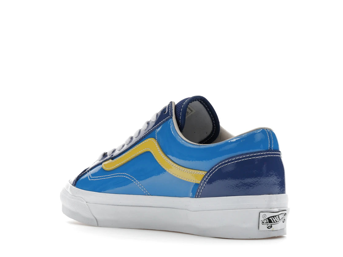 Vans LX Old Skool 36 Patent Leather Bright Azure - vue secondaire B