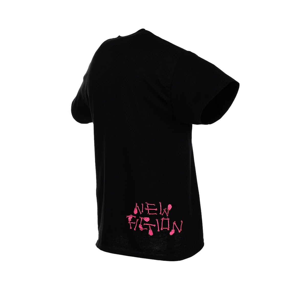 KAWS SKELETON NEW FICTION T-shirt Pink - vue secondaire B