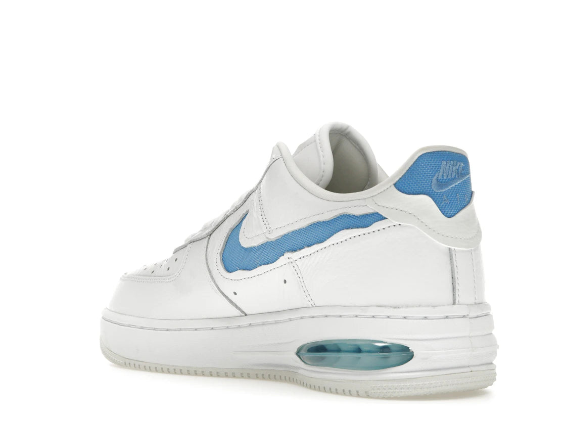 Nike Air Force 1 Low Evo Weiß Universitätsblau - vue secondaire B