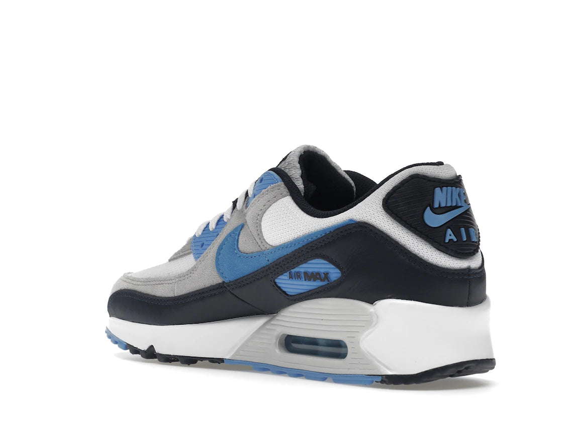 Nike Air Max 90 White University Blue - vue secondaire B