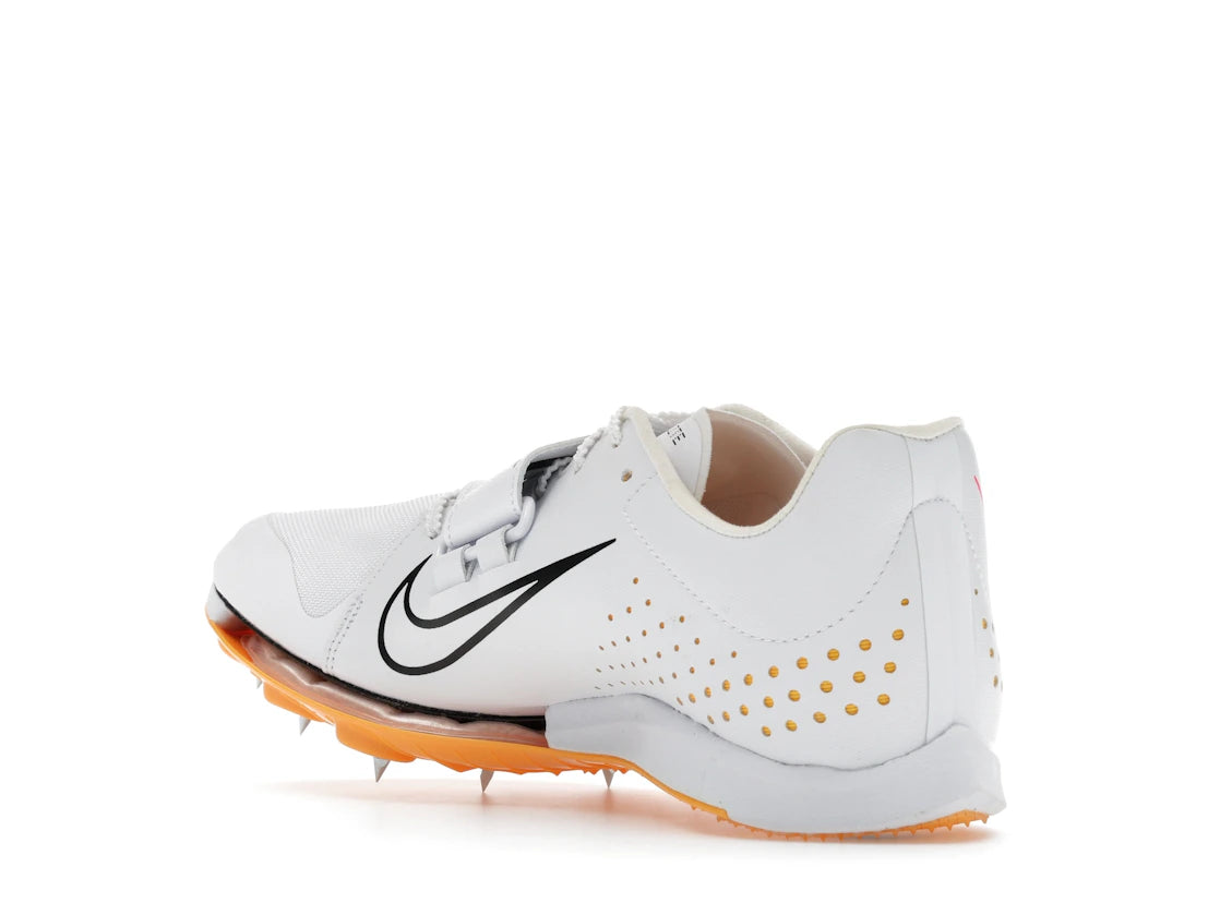 Nike Air Zoom Long Jump Elite White Hyper Pink Orange - vue secondaire B