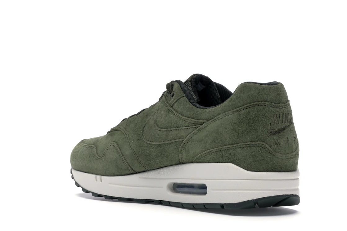 Nike Air Max 1 Olive Canvas Suede - vue secondaire B