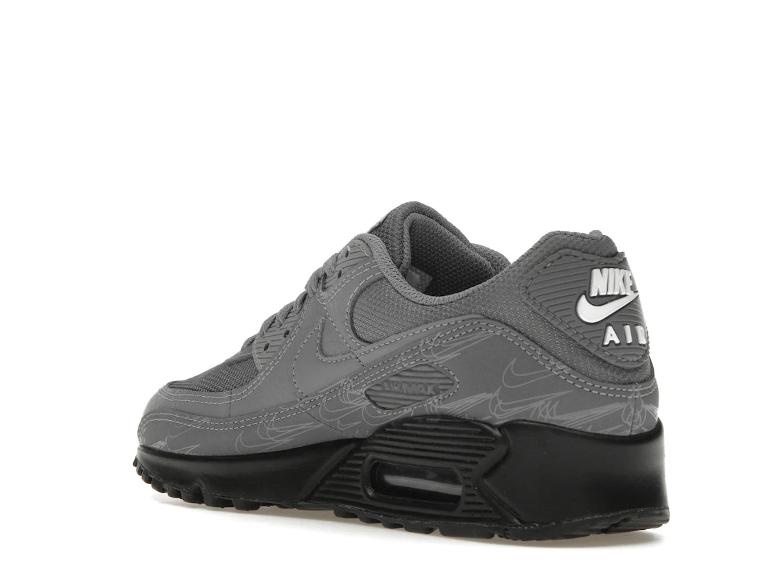 Nike Air Max 90 Cool Grey Reflective - vue secondaire B