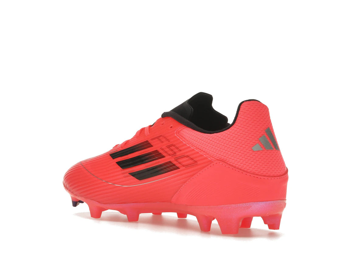 adidas F50 League Firm/Multi-Ground Turbo Aurora Black Platinum Metallic - vue secondaire B