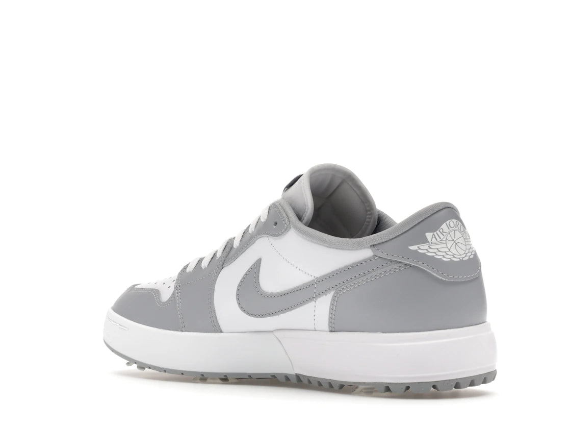Jordan 1 Low Golf Spiked Wolf Grey White - vue secondaire B